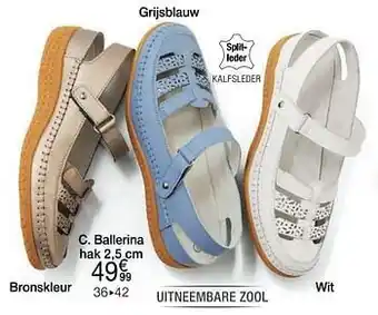 Damart Ballerina 36-42 aanbieding