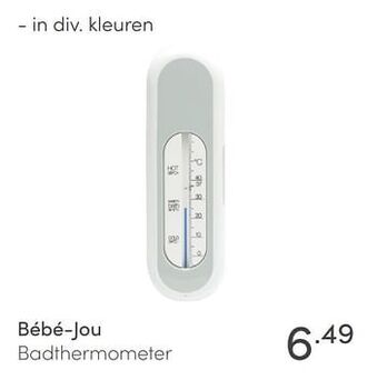 Baby & Tiener Bébé-jou badthermometer aanbieding
