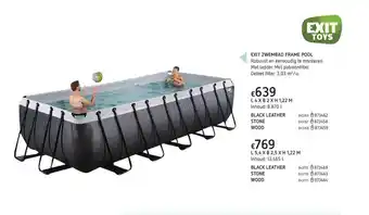 Dreamland Exit Zwembad Frame Pool aanbieding