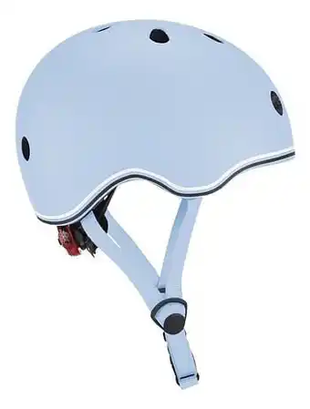 Globber kinderfietshelm Evo Lights Pastel Blue 45-51 cm