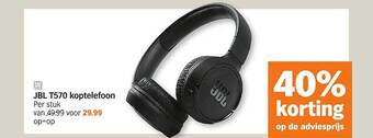Albert Heijn Jbl t570 koptelefoon aanbieding