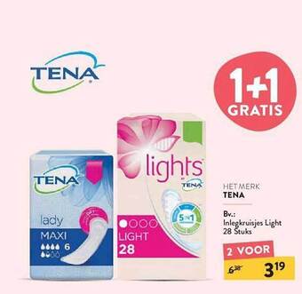Di Tena inlegkruisjes light aanbieding