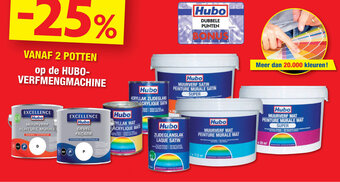 Hubo Hubo Verfmengmachine aanbieding