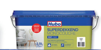 Hubo Hubo Superdekkend Mat of Satijn Kant en Klaar 2.5L aanbieding