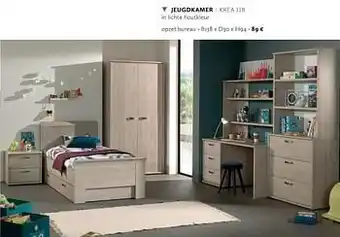 Krea Jeugdkamer opzet bureau aanbieding