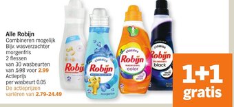 Albert Heijn Alle Robijn Combineren Mogelijk aanbieding
