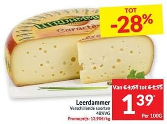 Intermarché Leerdammer 100 g aanbieding