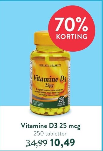 Vitamine D3 25 mcg