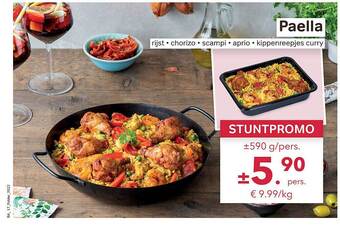 Bon Ap Paella aanbieding