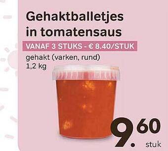 Bon Ap Gehaktballetjes in tomatensaus aanbieding