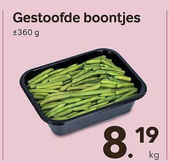 Gestoofde boontjes