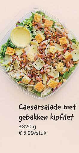 Bon Ap Caesarsalade met gebakken kipfilet aanbieding
