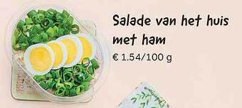 Bon Ap Salade van het huis met ham aanbieding