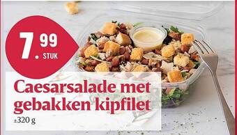 Buurtslagers Caesarsalade met gebakken kipfilet aanbieding