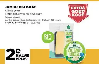 Jumbo Jumbo bio kaas aanbieding