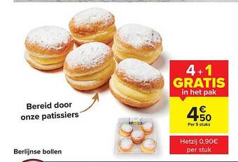 Carrefour Berlijnse bollen aanbieding