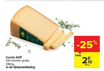 Comté aop