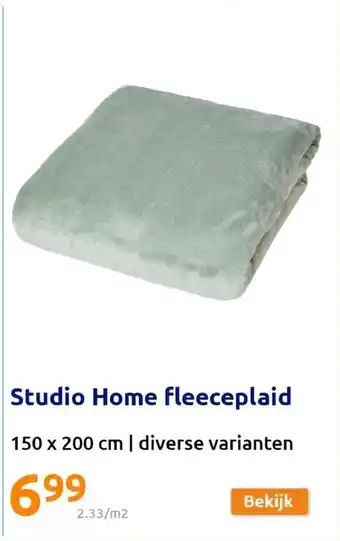 Studio Home Fleeceplaid 150 x 200 cm