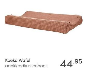 Baby & Tiener Koeka wafel aankleedkussenhoes aanbieding