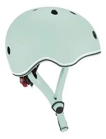 Dreamland Globber kinderfietshelm Evo Lights Pastel Green 45-51 cm aanbieding