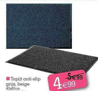 Yess Tapijt antislip aanbieding