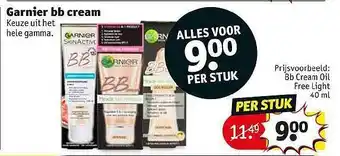 Kruidvat Garnier Bb Cream 40 ml aanbieding