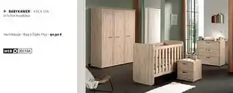 Babykamer nachtkastje