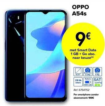 Oppo a54s