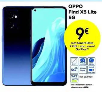 Carrefour Oppo find x5 lite 5g aanbieding