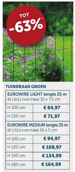 Tuindraad groen