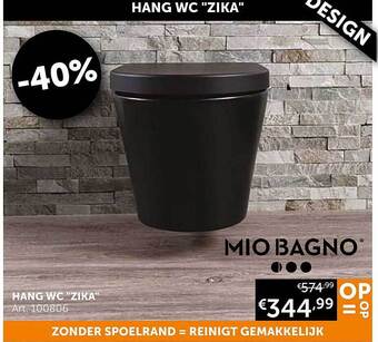 Zelfbouwmarkt Hang wc aanbieding
