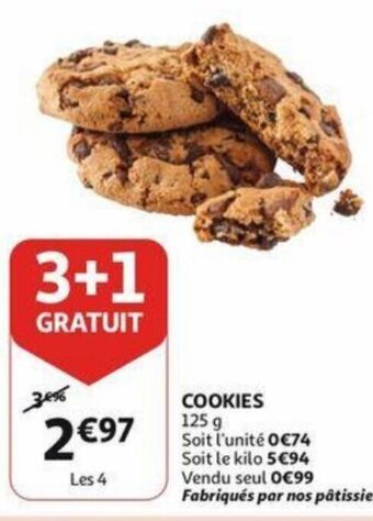 Auchan Cookies aanbieding