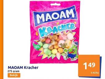 Action Maoam kracher aanbieding