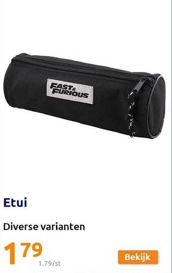 Action Etui aanbieding