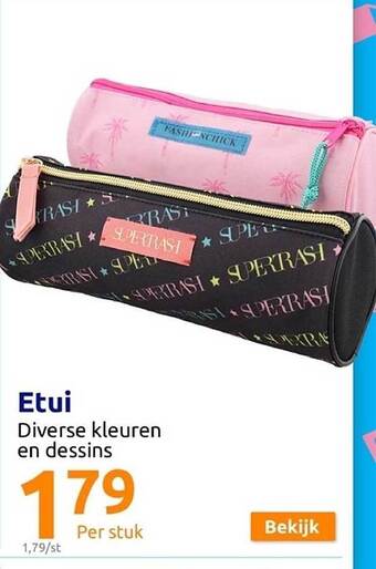 Action Etui aanbieding