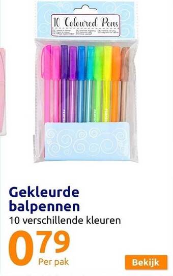 Gekleurde balpennen