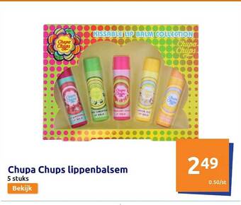 Action Chupa chups lippenbalsem aanbieding