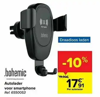 Carrefour Autolader voor smartphone aanbieding