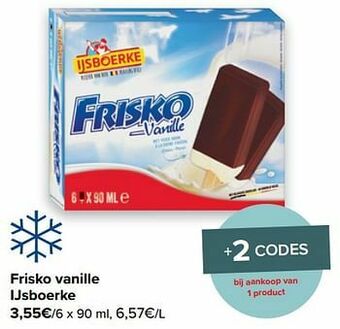 Frisko vanille ijsboerke