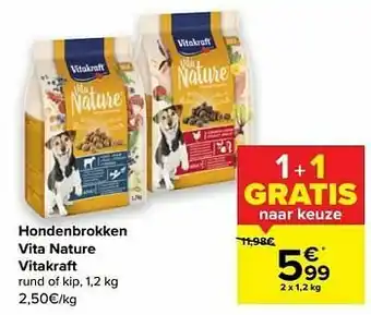 Hondenbrokken vita nature vitakraft