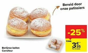 Carrefour Berlijnse bollen carrefour aanbieding