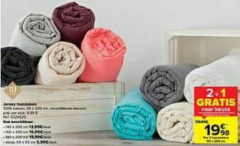 Carrefour Jersey hoeslaken aanbieding