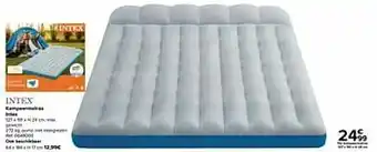 Carrefour Kampeermatras intex aanbieding