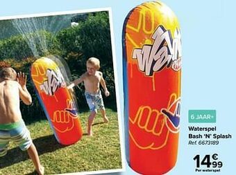 Carrefour Waterspel bash n splash aanbieding