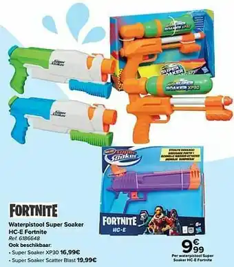 Waterpistool super soaker hc-e fortnite