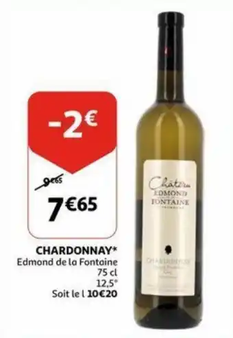 Auchan Chardonnay aanbieding