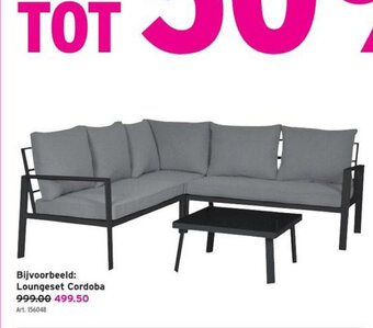 GAMMA Loungeset Cordoba aanbieding