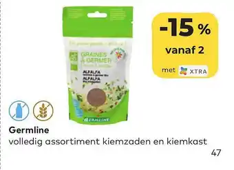 Bio Planet Germline volledig assortiment kiemzaden en kiemkast aanbieding