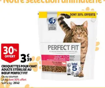Perferct Fit Croquettes Por Chat Adulte Sterilise Au Seuf Perferct Fit