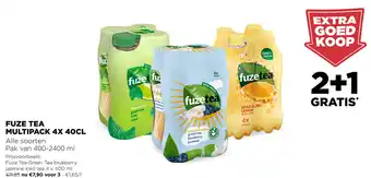 Jumbo Fuze Tea Multipack 4 x 40cl Alle Soorten aanbieding